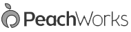 Peachworks Logo - Black and White